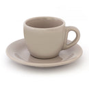 Set 6 Tazzine da caffè in Gres Kaleidos Grigio