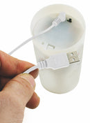 Proiettore Laser a Batteria Led 4 Forme Luci Natalizie da Interno Soriani Candela