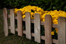 Staccionata Steccato Recinzione Giardino 30/45x110 cm in Legno