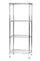 Scaffale 4 Ripiani 60x45x160 cm in Metallo Cromato Tosini