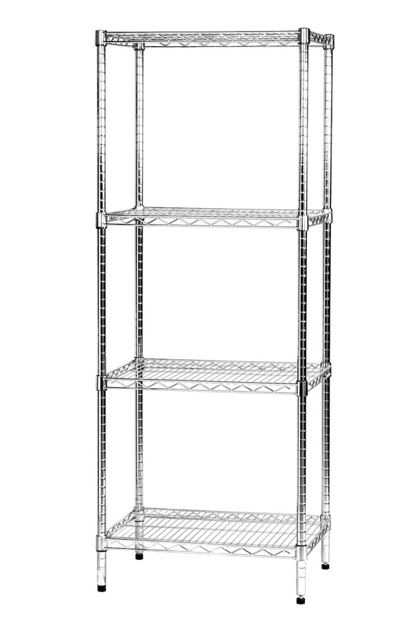 prezzo Scaffale 4 Ripiani 60x45x160 cm in Metallo Cromato Tosini