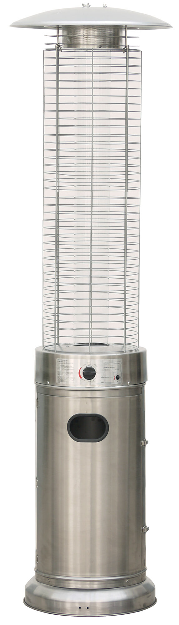 Stufa da Esterno a Cilindro Gas Gpl  12 kW Kraus Ares Silver prezzo