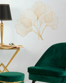 Pannello Glam Leaf 69x5x62 cm in Ferro Oro