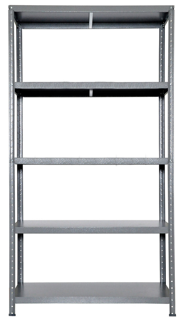 online Scaffale in Metallo 5 Ripiani 100x40x187 cm Ettore Grigio Martellato