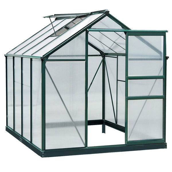 online Serra da Giardino per Piante 190x252x201 cm in Policarbonato Anti UV Verde