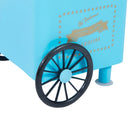 Macchina per Zucchero Filato 450W 30x30x28 cm con Accessori Azzurra