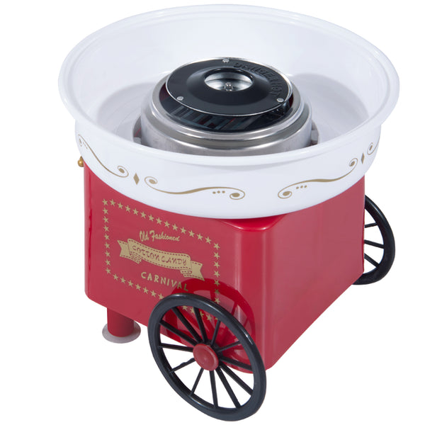 prezzo Macchina per Zucchero Filato 450W 30x30x28 cm con Accessori Rosso