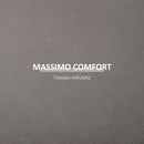 Pouf Contenitore 2 in 1 Convertibile in Tavolino da Caffè Ø44x47,5 cm in Velluto  Grigio