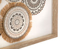 Stampa su Tela Marcy 1 70x2,8x35 cm in Legno e Tessuto
