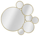 Specchio Glam Color 81x7,5x73 cm in Ferro Oro
