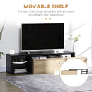 Mobile TV Da 32” a 65” 163x40x38 cm in MDF Nero