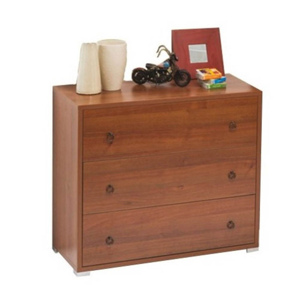 Comò 3 cassetti 91x45x81H cm noce antico prezzo