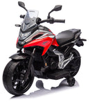 Moto Elettrica per Bambini Licenza Ufficiale Honda NC750X 12V 4,5Ah Rosso
