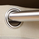 Armadio Guardaroba con Appendiabiti 105x48x160 cm 3 Cassetti in Poliestere e 3 Ripiani in Truciolato  color Legno