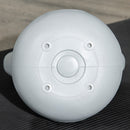 Kettlebell per Allenamento 10 Kg Base Piatta e Impugnatura per Stacchi in PU e Sabbia Verde Scuro