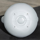 Kettlebell per Allenamento 2 Kg Base Piatta e Impugnatura per Stacchi in PU e Sabbia Rosa