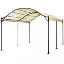 Gazebo Arco da Giardino 3x4 m in Acciaio Antracite