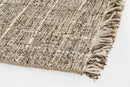 Tappeto 140x200 cm Senuri in Tessuto Marrone