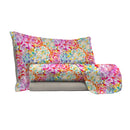 Set Lenzuola con Stampa Sopra Sotto e Federe Spring