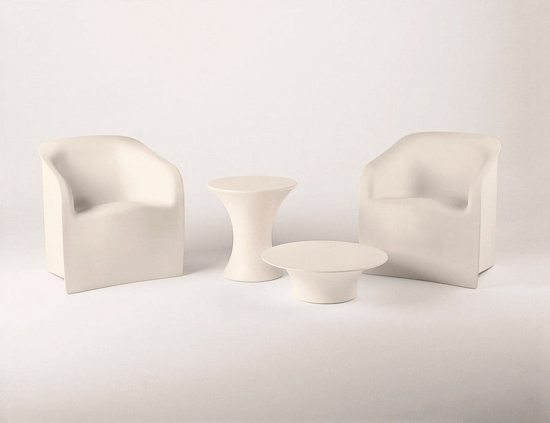 Tavolino da Giardino Componibile Ø37x47 cm in Resina Arkema Olimpo Verde Scuro