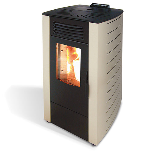 sconto Stufa a Pellet Ad Aria 9.0Kw 200M3 King 10 Sabbia