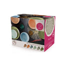 Servizio Piatti 18 Pezzi in Hard Dolomite Villa d'Este New Baita