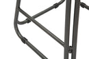 Sgabello Dublin 45x45x102 cm in Ferro Grigio e Verde