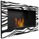 Camino a Bioetanolo da Parete 64,8x37,4 cm Flig Washington Zebrato