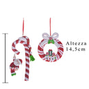 Set 12 Ciambella e Bastoncino H14,4 cm 