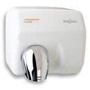Asciugamani Elettrico Aria Calda Automatico in Acciaio Bianco Mediclinics Saniflow E05A