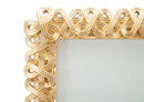Cornice Pame 25,5x1,8x30,5 cm in Poliresina e Vetro