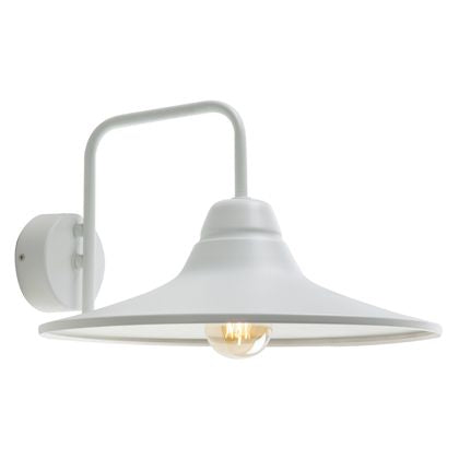 acquista Applique in Basso da Esterno E27 in Metallo Sovil Bianco