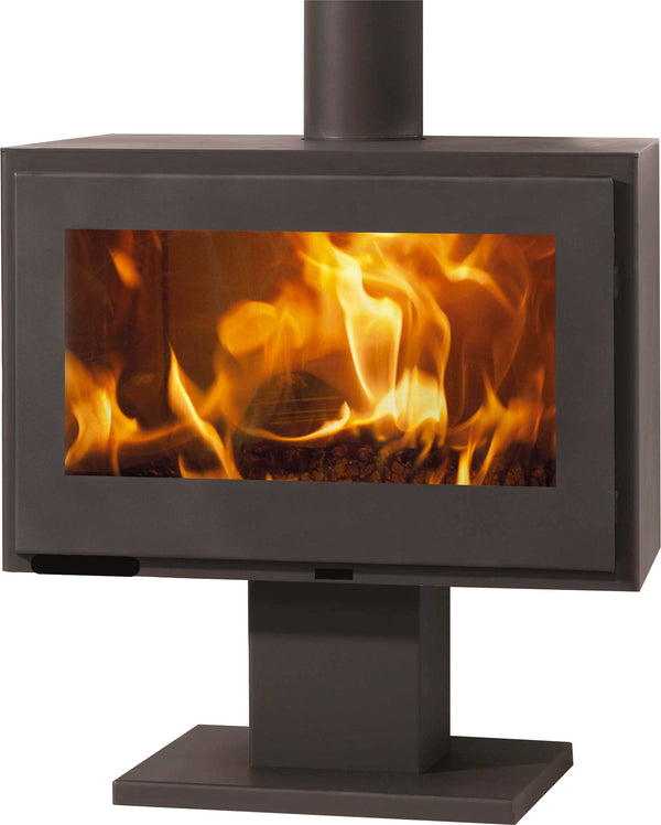 Stufa a Legna 7,2 kW 85,4x79,6x47 cm Maja Nera sconto