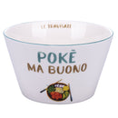 Ciotola Poke Ø6/10,8x9,5 cm in New Bone China VdE Tivoli 1996 Le Travisate Bianco