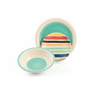 Servizio Piatti 18 Pezzi in Hard Dolomite Villa d'Este Revival