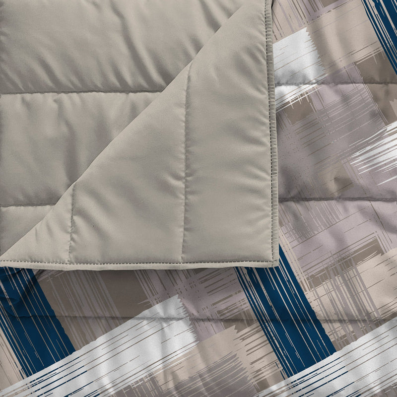 Trapuntino Estivo in Microfibra 100 gr con Stampa Pennellate Basic Varie Misure