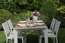 Tavolo da Giardino in Polywood 160x90H77cm Adila Noce