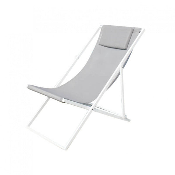 online Sdraio Avana 97x52x76 h cm in Textilene Bianco