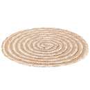 Set 6 Tovagliette Ø38 cm  in Paglia e Carta VdE Tivoli 1996 Spiral