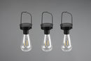  da Esterno a LED SMD in Acciaio Inossidabile Nero Opaco