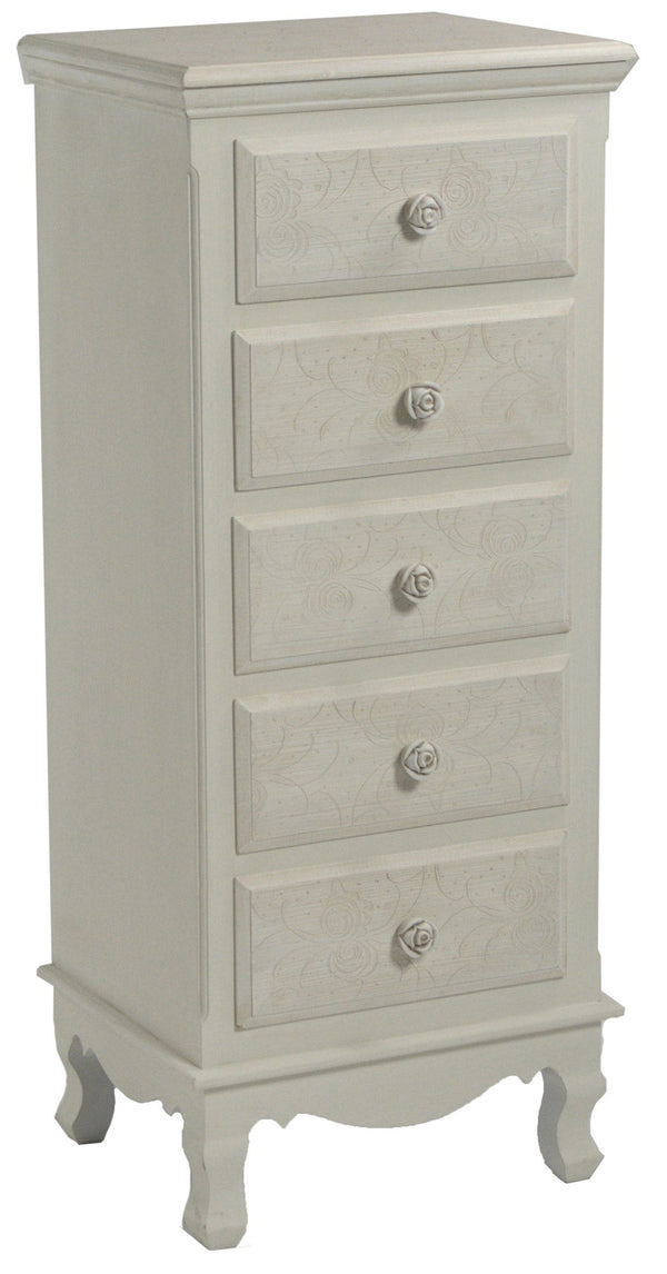 acquista Cassettiera in Legno 5 Cassetti Grande Lipsia