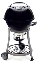Barbecue a Carbone in Smalto Porcellanato Sochef Grande Pupo Nero