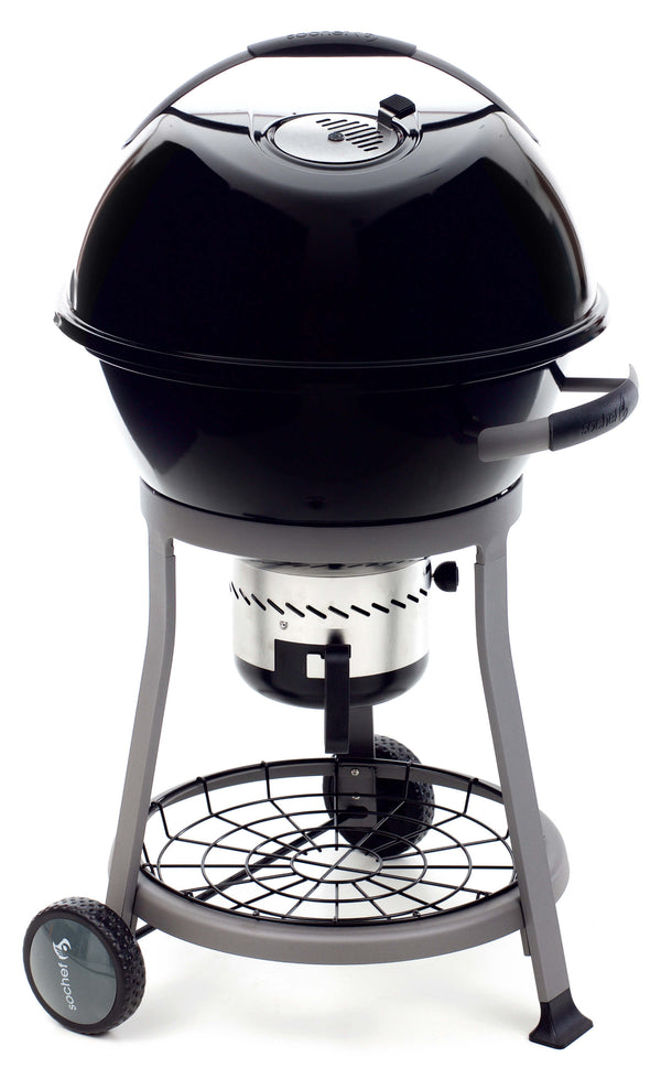 Barbecue a Carbone in Smalto Porcellanato Sochef Grande Pupo Nero sconto