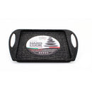 Vassoio Grill Quadrato Antiaderente 2 Maniglie 25x25 cm Olympia Hard Cook
