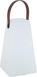 Lampada a Led Lanterna Quadra Ricaricabile con Manico 8 Colori in Plastica   