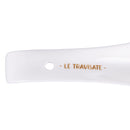 Poggiamestolo Sugo 26,5x10x3 cm in New Bone China VdE Tivoli 1996 Le Travisate Bianco