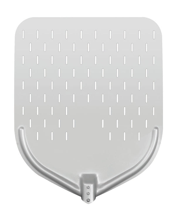 Pala Forata per Pizza 37x46,7+160 cm In Alluminio Rossa  