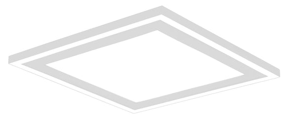 online Plafoniera da Interno a LED in Plastica Bianco Opaco