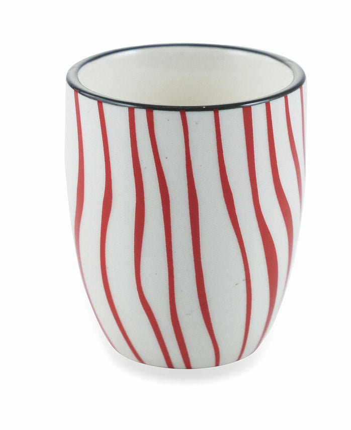 Set 6 Tazzine Senza Manico Ø5x6,5 cm in Gres Villa d'Este Home Tivoli Confusion