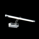 Lampada da parete per quadri Mirror in Metallo Fino Cromo